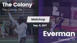Matchup: The Colony High vs. Everman  2017