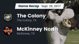 Recap: The Colony  vs. McKinney North  2017
