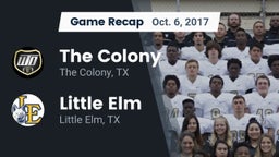 Recap: The Colony  vs. Little Elm  2017