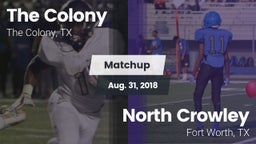 Matchup: The Colony High vs. North Crowley  2018