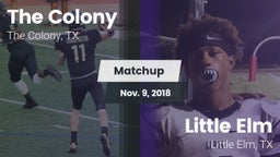 Matchup: The Colony High vs. Little Elm  2018