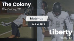 Matchup: The Colony High vs. Liberty  2019