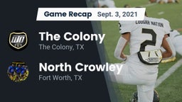 Recap: The Colony  vs. North Crowley  2021