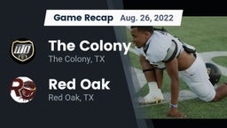 Recap: The Colony  vs. Red Oak  2022