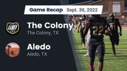 Recap: The Colony  vs. Aledo  2022