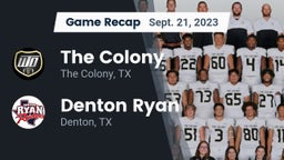Recap: The Colony  vs. Denton Ryan  2023