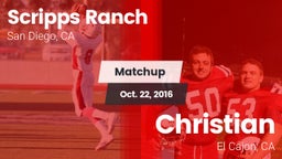 Matchup: Scripps Ranch High vs. Christian  2016