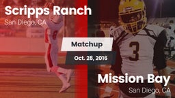 Matchup: Scripps Ranch High vs. Mission Bay  2016