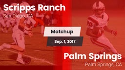 Matchup: Scripps Ranch High vs. Palm Springs  2017