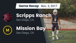 Recap: Scripps Ranch  vs. Mission Bay  2017