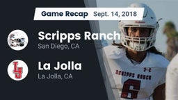 Recap: Scripps Ranch  vs. La Jolla  2018
