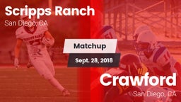 Matchup: Scripps Ranch High vs. Crawford  2018
