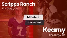 Matchup: Scripps Ranch High vs. Kearny  2018