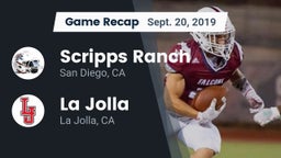 Recap: Scripps Ranch  vs. La Jolla  2019