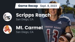Recap: Scripps Ranch  vs. Mt. Carmel  2023