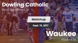 Matchup: Dowling  vs. Waukee  2017