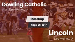Matchup: Dowling  vs. Lincoln  2017