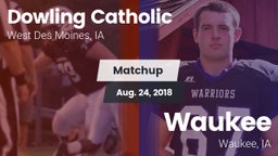 Matchup: Dowling  vs. Waukee  2018