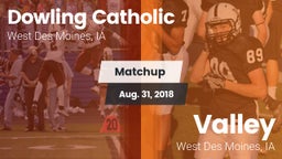 Matchup: Dowling  vs. Valley  2018