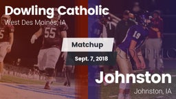 Matchup: Dowling  vs. Johnston  2018
