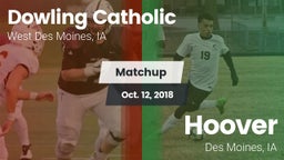 Matchup: Dowling  vs. Hoover  2018
