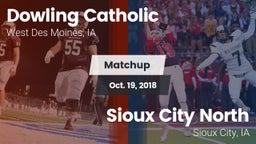 Matchup: Dowling  vs. Sioux City North  2018