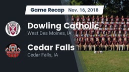 Recap: Dowling Catholic  vs. Cedar Falls  2018