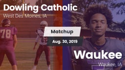 Matchup: Dowling  vs. Waukee  2019