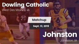 Matchup: Dowling  vs. Johnston  2019