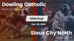 Matchup: Dowling  vs. Sioux City North  2019