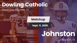 Matchup: Dowling  vs. Johnston  2020