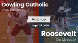 Matchup: Dowling  vs. Roosevelt  2020