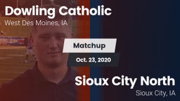 Matchup: Dowling  vs. Sioux City North  2020