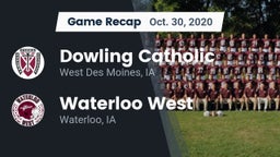 Recap: Dowling Catholic  vs. Waterloo West  2020
