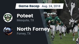 Recap: Poteet  vs. North Forney  2018