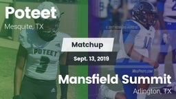 Matchup: Poteet  vs. Mansfield Summit  2019