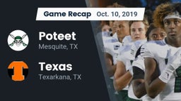 Recap: Poteet  vs. Texas  2019