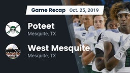 Recap: Poteet  vs. West Mesquite  2019