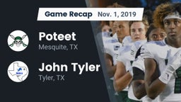 Recap: Poteet  vs. John Tyler  2019