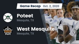 Recap: Poteet  vs. West Mesquite  2020