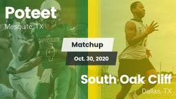 Matchup: Poteet  vs. South Oak Cliff  2020