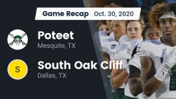 Recap: Poteet  vs. South Oak Cliff  2020