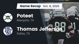 Recap: Poteet  vs. Thomas Jefferson  2020