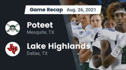 Recap: Poteet  vs. Lake Highlands  2021