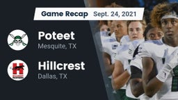 Recap: Poteet  vs. Hillcrest  2021