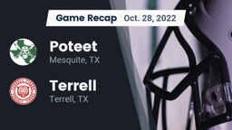 Recap: Poteet  vs. Terrell  2022