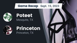 Recap: Poteet  vs. Princeton  2023