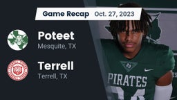 Recap: Poteet  vs. Terrell  2023