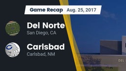 Recap: Del Norte  vs. Carlsbad  2017