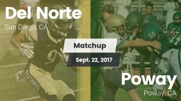 Matchup: Del Norte High vs. Poway  2017
